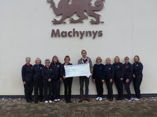 Machynys Golf Club Ladies Section open week raises a fabulous £4,000 for Prince Philip Hospital