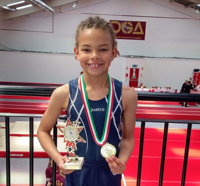 Carmarthenshire young gymnast taking sport by storm
