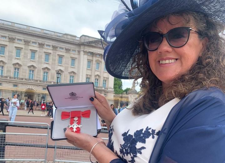Headteacher receives MBE from Prince William