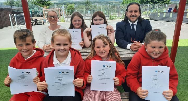 Estyn inspectors give top marks to Llangyfelach Primary school