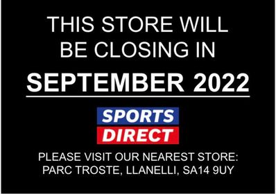 Llanelli’s Sports Direct to Close as company opens flagship £10m store in Birmingham