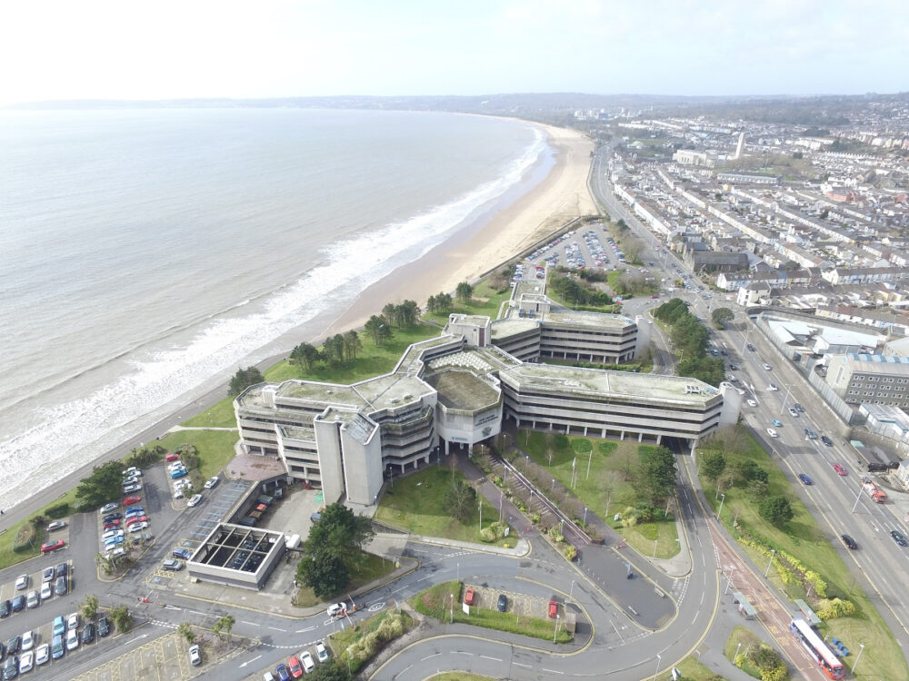 Redeveloped Swansea Civic Centre site will be based on Royal William Yard Plymouth