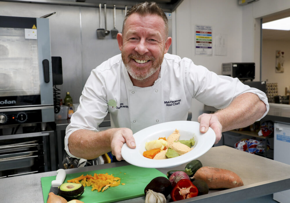 Chef opens pop up carvery at care home