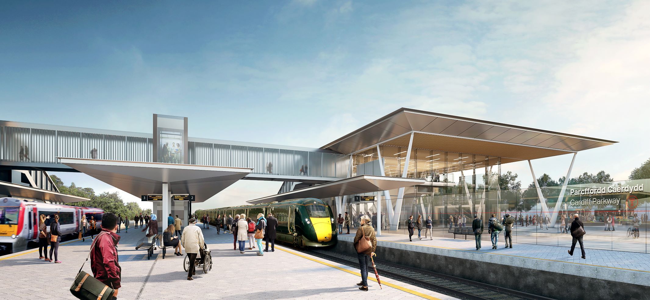 Plans on hold for new major Cardiff Train-Station