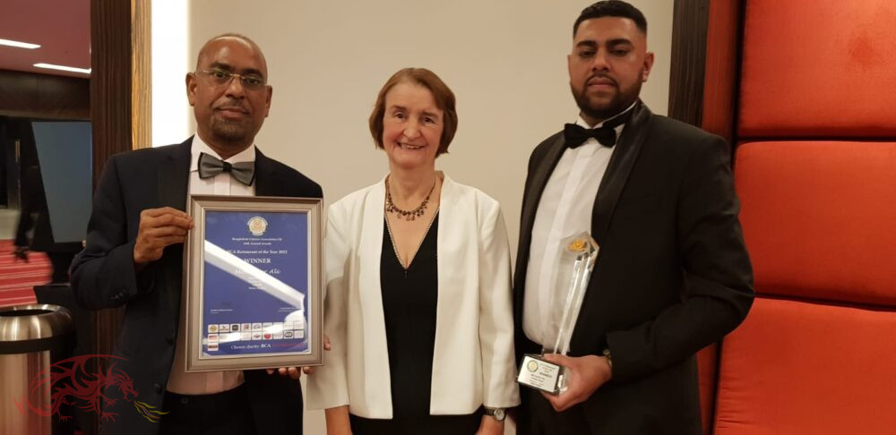 Llanelli’s Sheesh Mahal Restaurant wins regional winner award