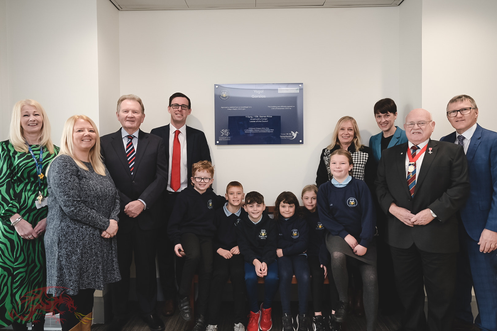 Ysgol Gorslas’ new building officially opened