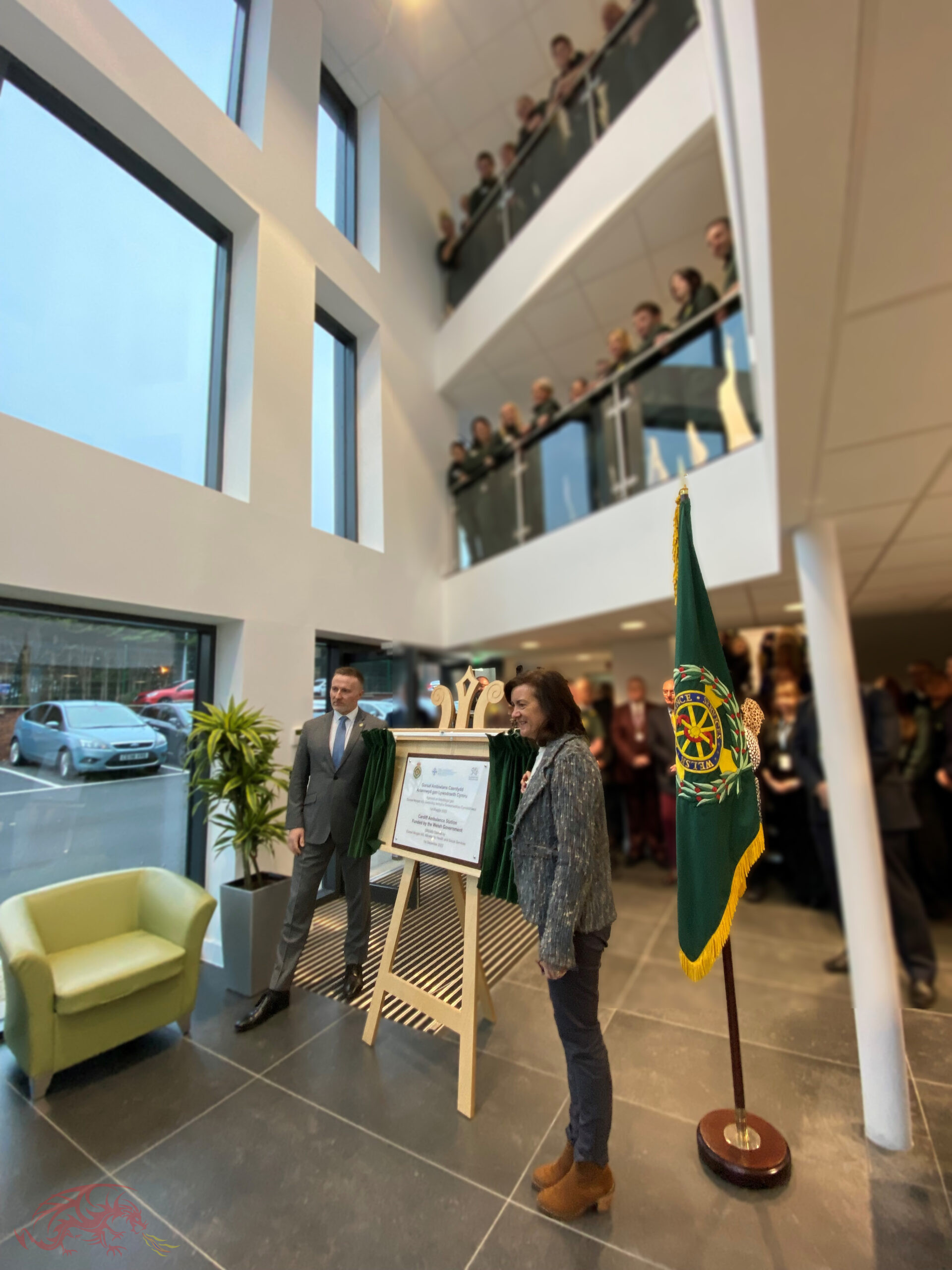 Minister opens Cardiff’s new state-of-the art ambulance station
