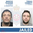 Two men jailed for bringing class A drugs into Ceredigion from Bristol