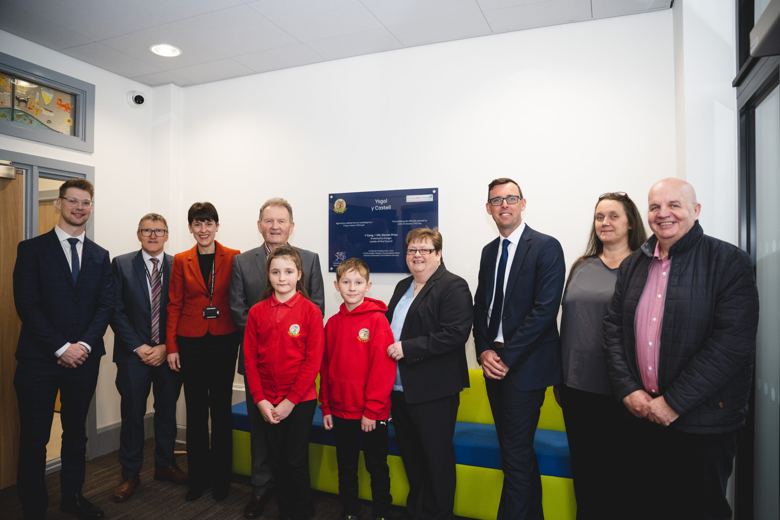 Ysgol Y Castell’s new building officially opened
