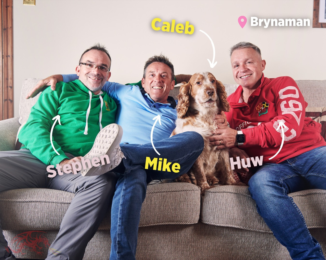 Brynamman TV extra turned star tells of joy at landing role with brothers on Welsh Gogglebox