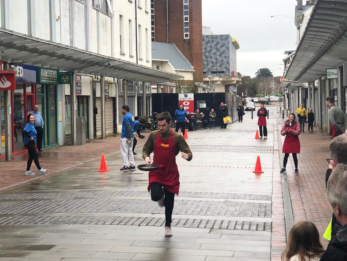 Flipping great day of races in Llanelli Town Centre