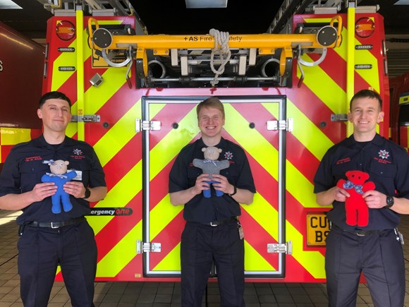 Fire Service recruits Trauma Teddies to help children at incidents