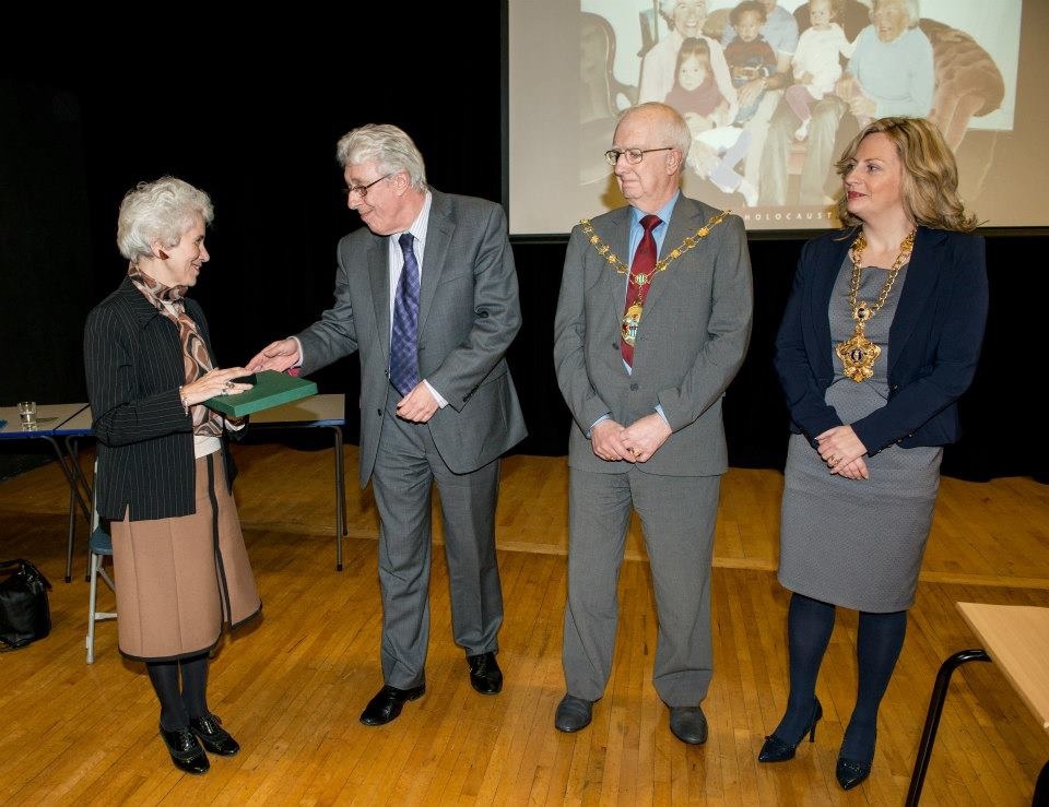 Holocaust survivor Eva Clarke becomes first ‘Freewoman’ in Gwent County Borough