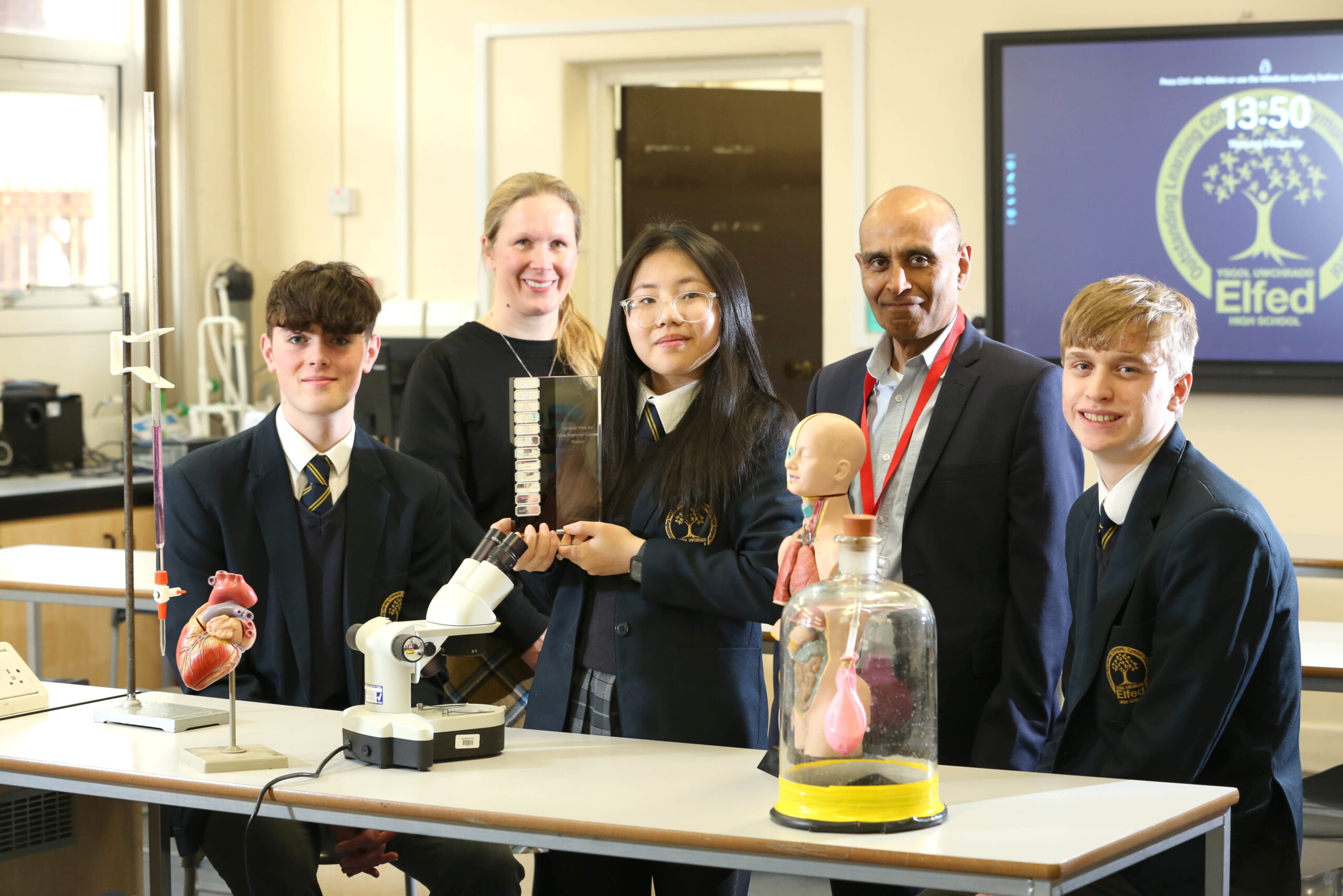 High-achieving Flintshire pupils set their sights on careers in medicine
