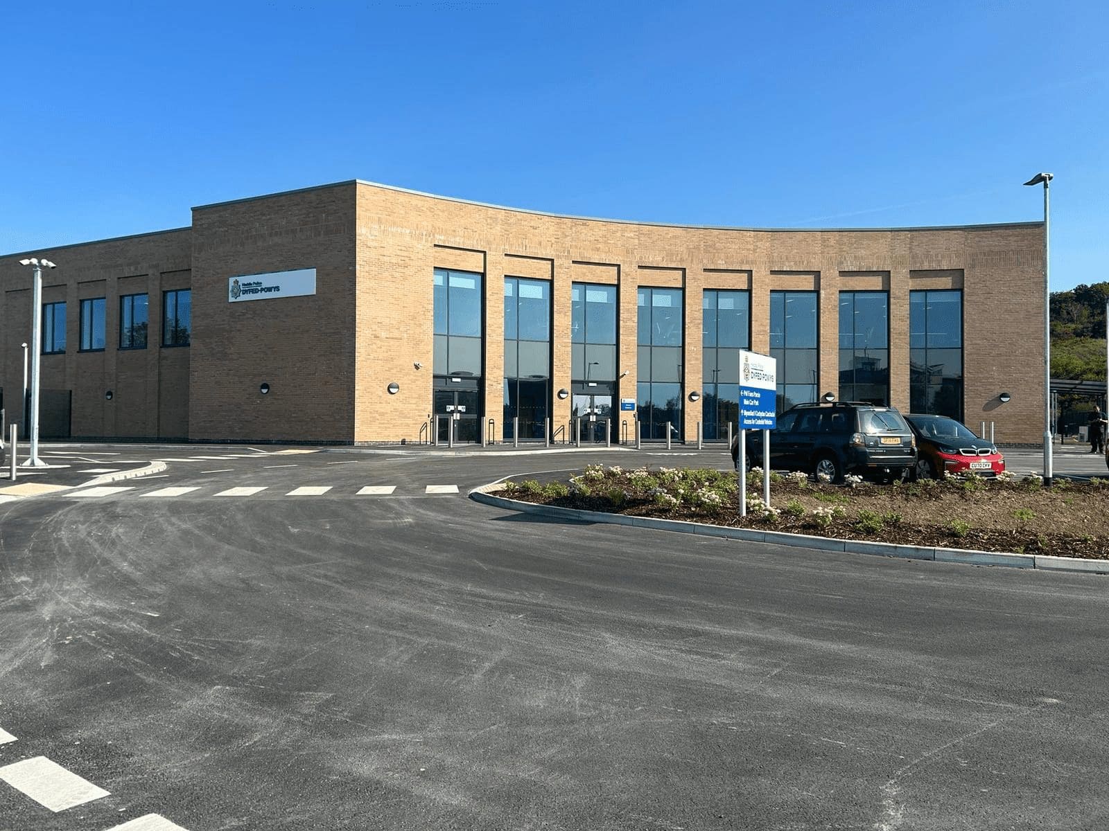 New Carmarthenshire Custody Suite and Policing base opens its door for first time