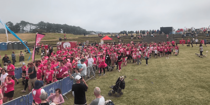 Race for Life Llanelli Event  tops £34k