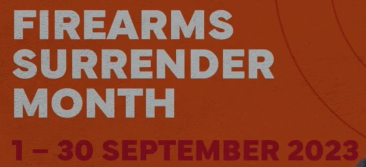 Firearms Surrender Month begins in South Wales