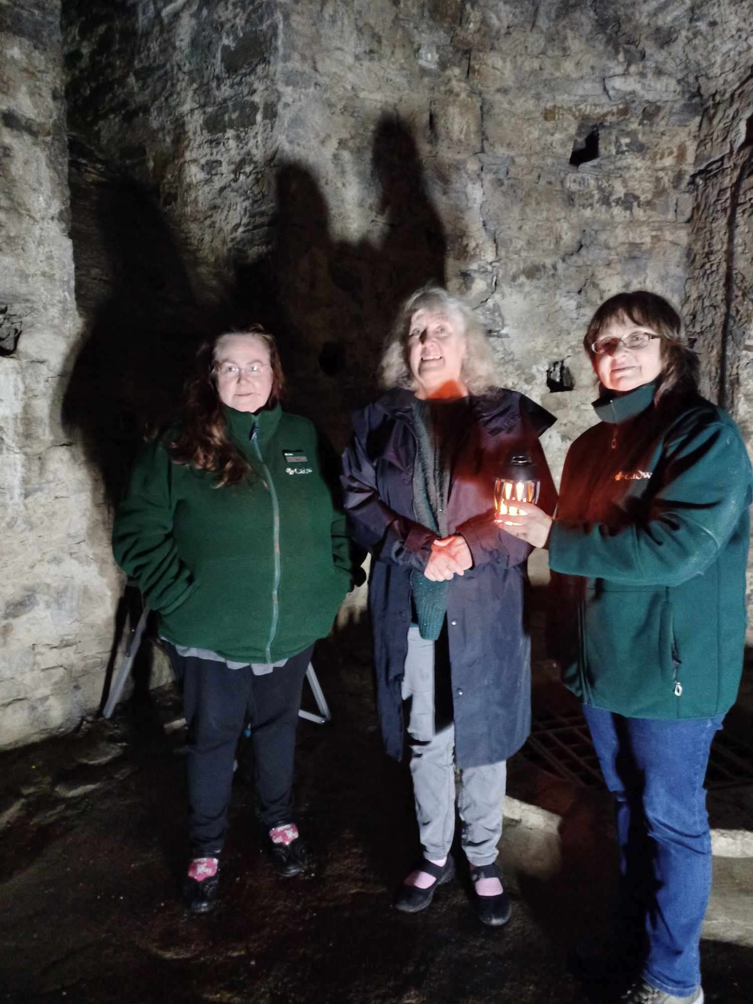 Intrepid ghost hunters enjoy night of frights at Kidwelly Castle