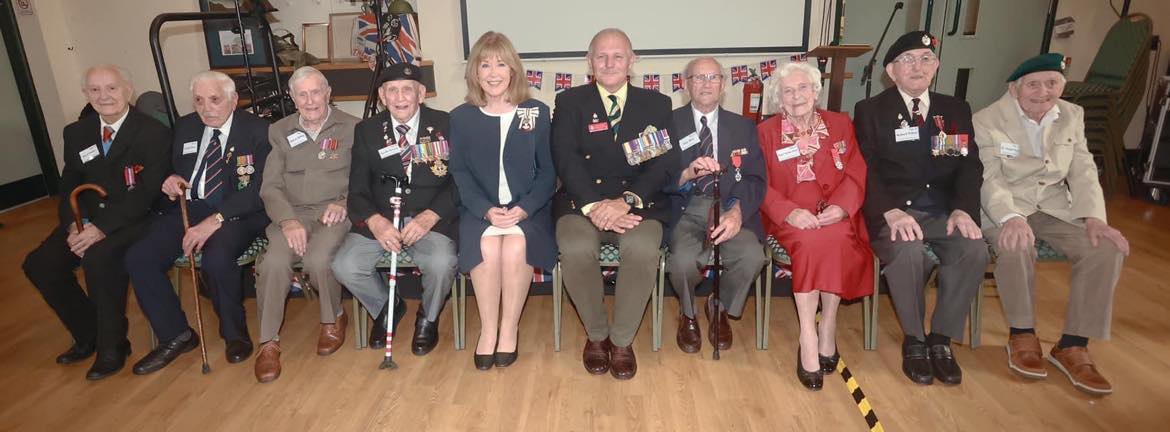Age Cymru Dyfed Host a Rare Celebration of our Greatest Generation for Veterans of WW2