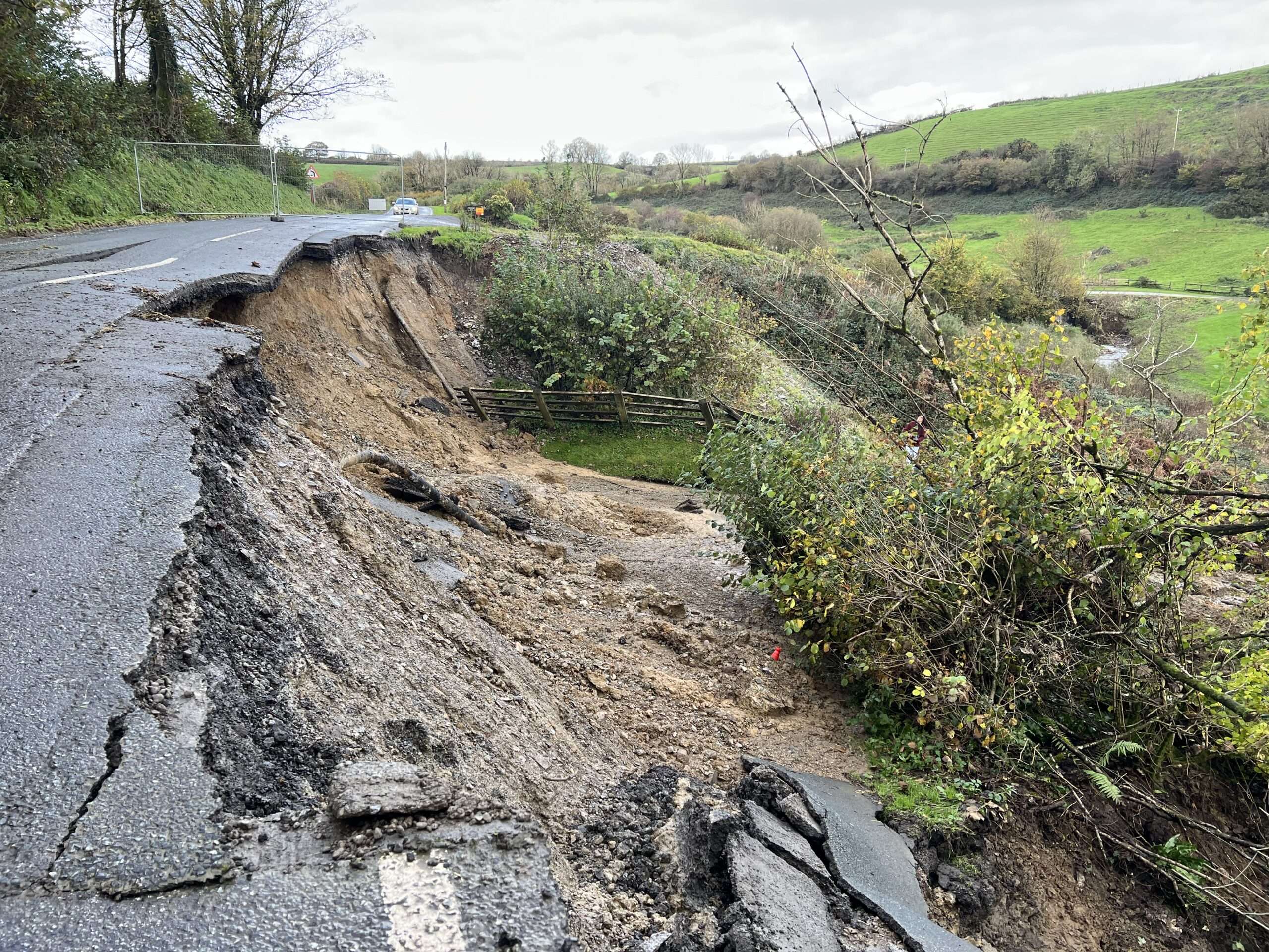 Esgairhir Isaf Bwlchnewydd – C2043 road is reopened