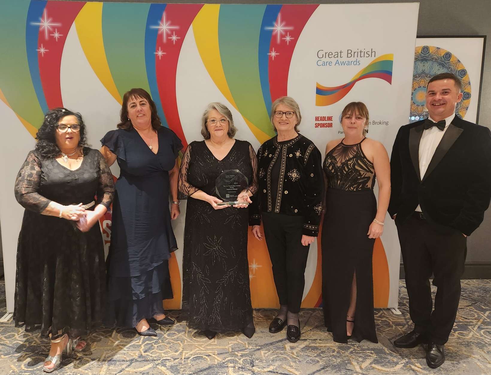 Home First team wins Welsh heat for prestigious Great British Care Awards