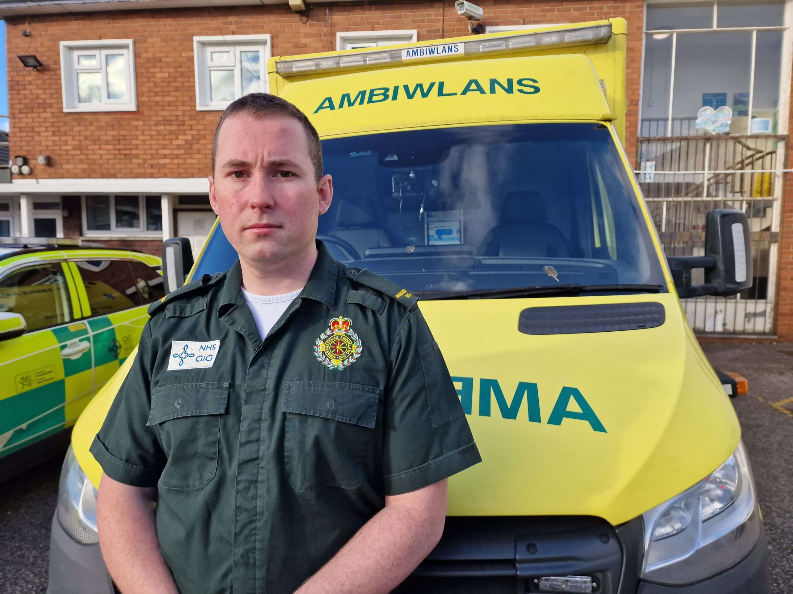 Paramedic left feeling ‘dirty’ after being spat on by patient
