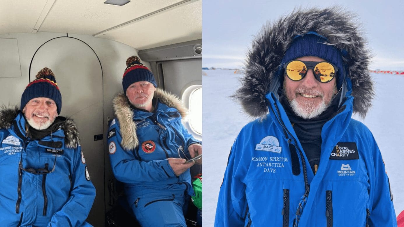 Ex Royal Marine from Wales takes on South Pole in historic expedition