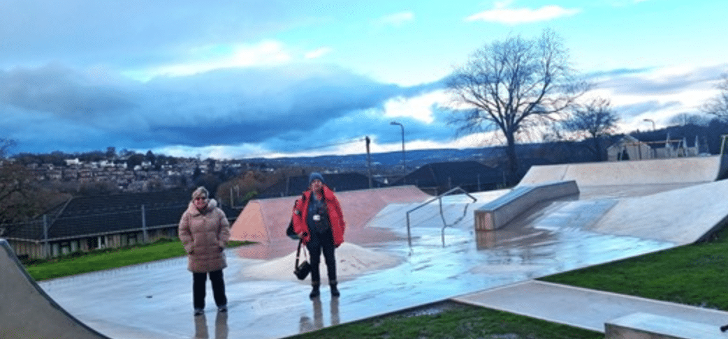 New skatepark unveiled in Maesycwmmer, Caerphilly