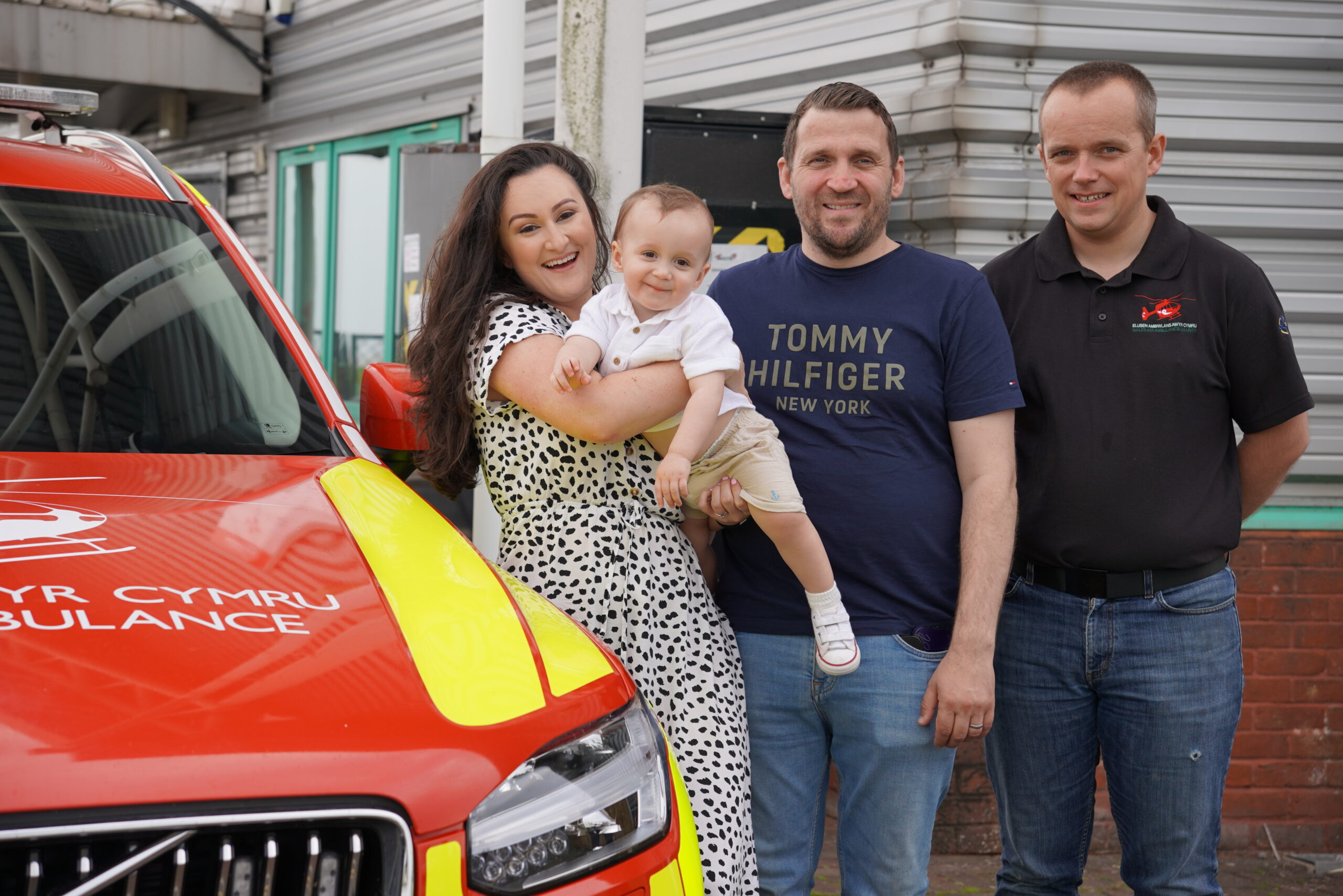 Family praise Welsh Air Ambulance after life saving response saves toddler