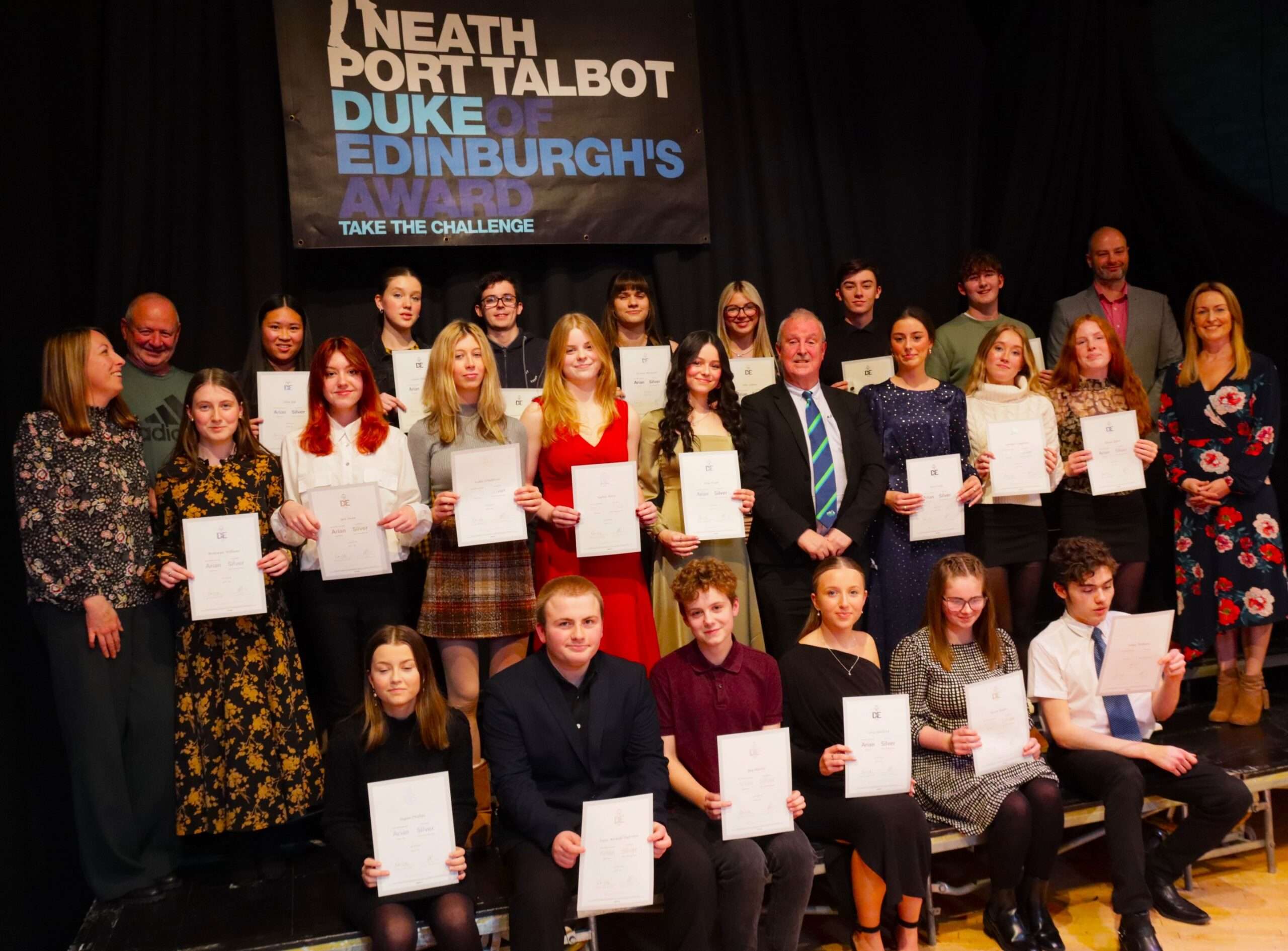 Nearly 300 young people from Neath Port Talbot receive Duke of Edinburgh’s Awards