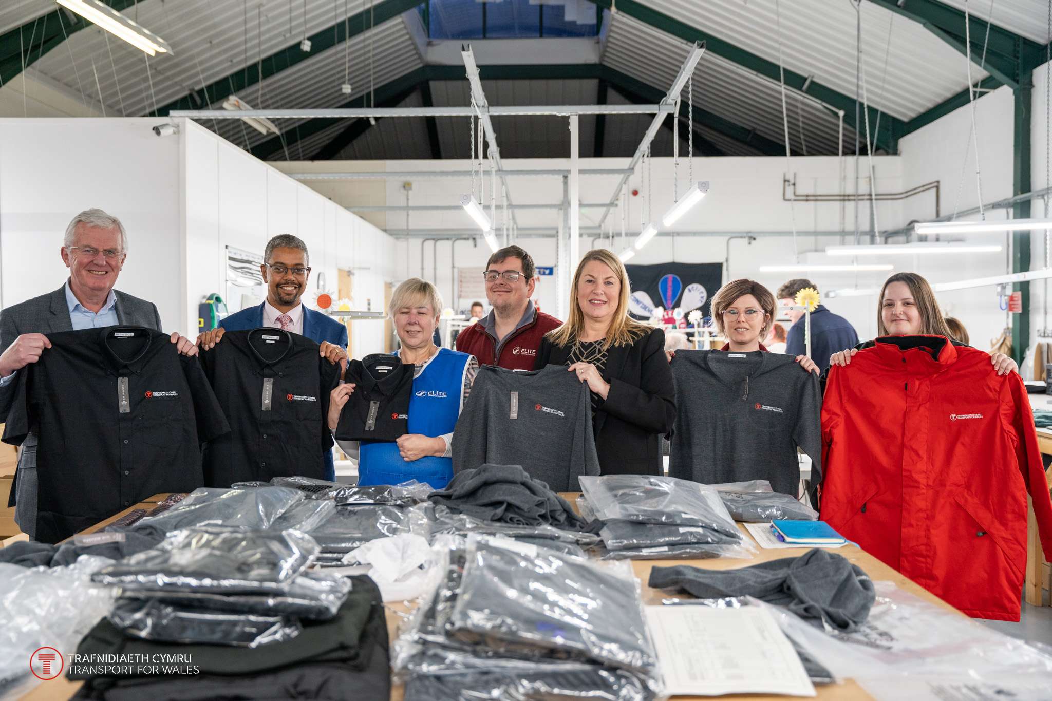Transport for Wales award clothing company £2.5million after four years of producing staff uniforms