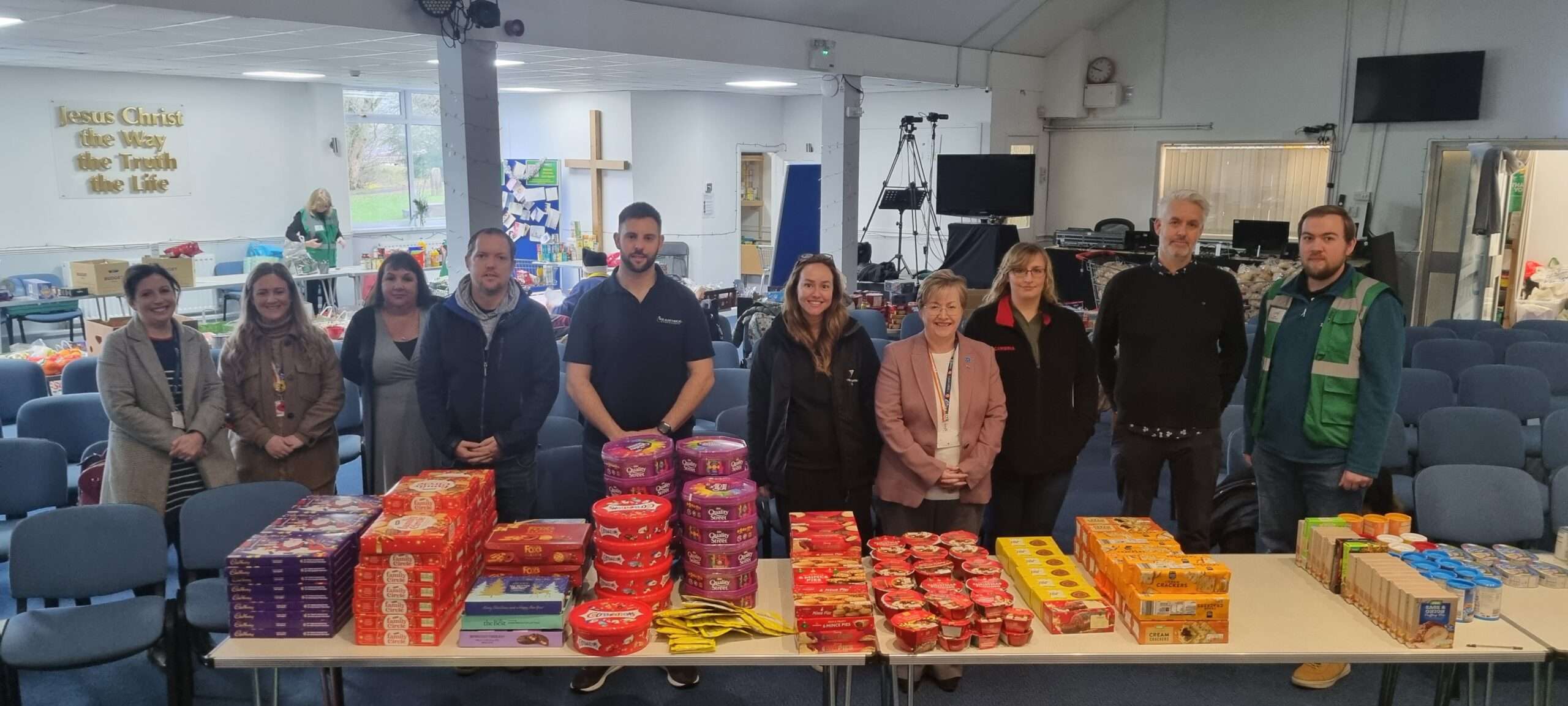 Council appeal raises £13,455 for local foodbanks across Caerphilly