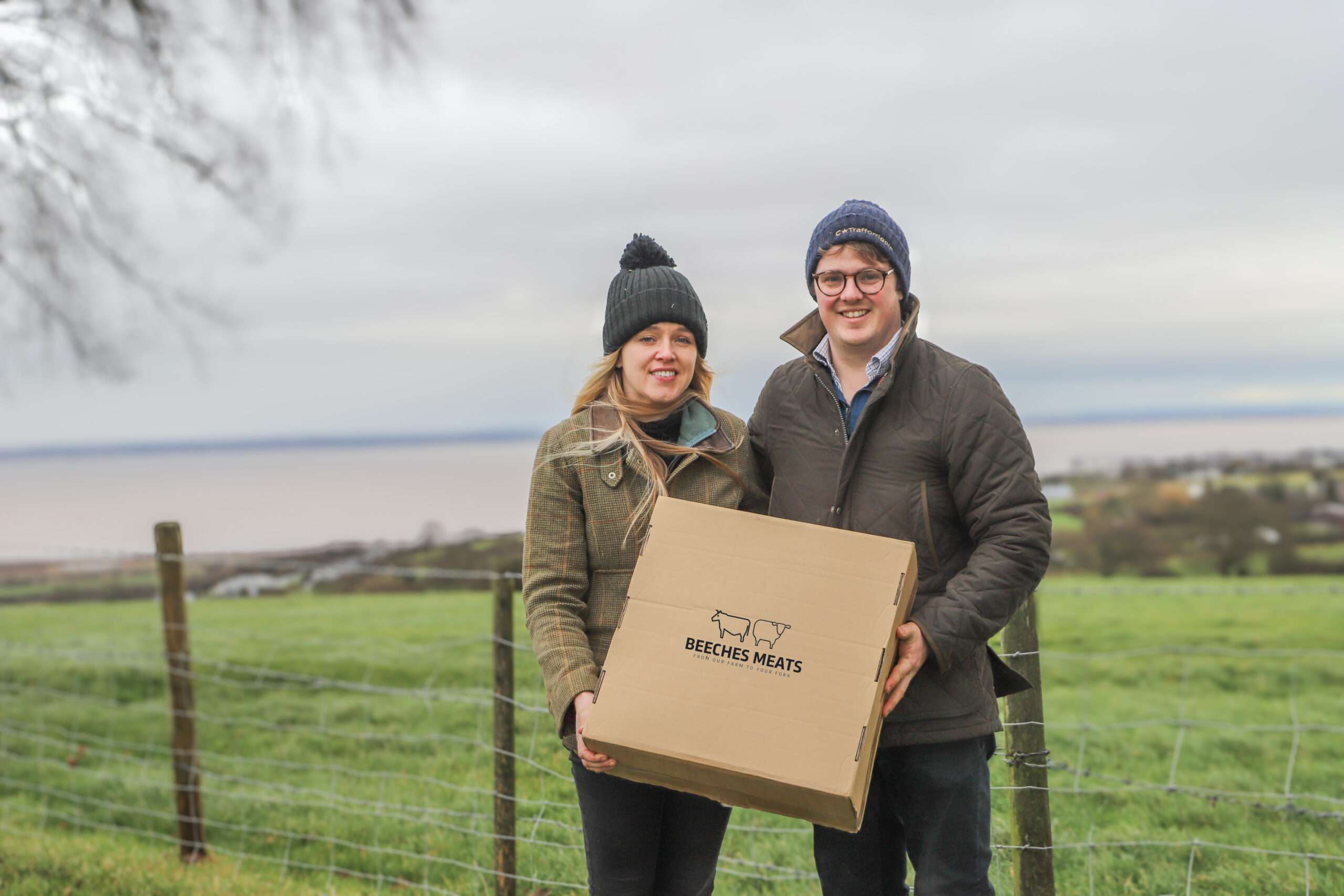 Farming Connect helps couple expand meat box ahead of Christmas