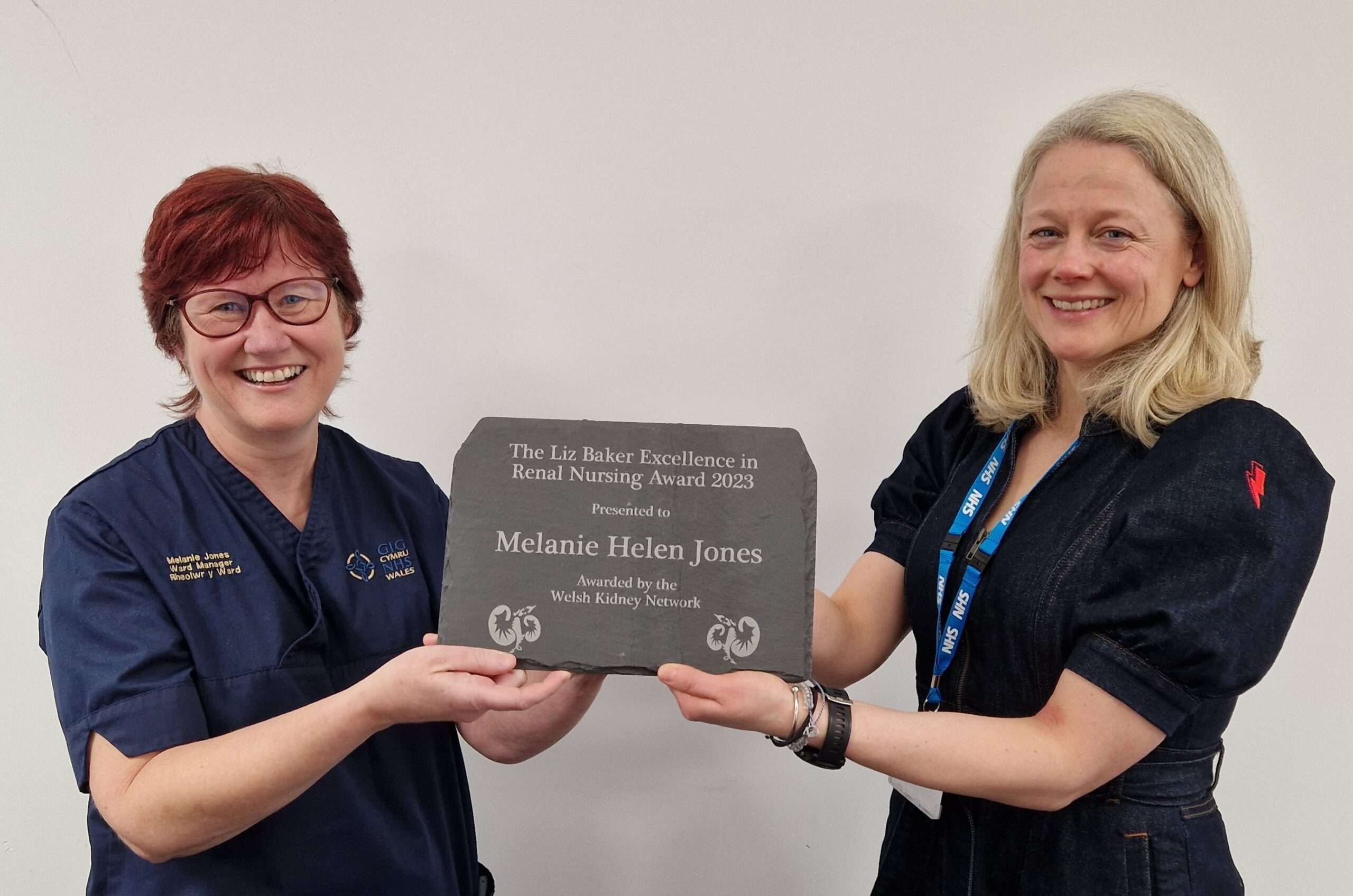 Renal nurse wins award for excellence in her mentor’s name
