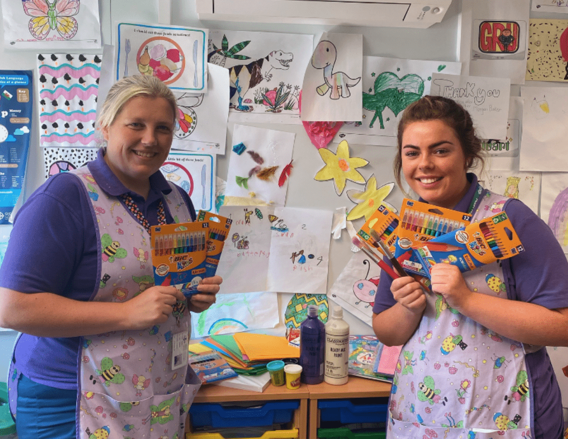 Generous donations help Hywel Dda provide arts and crafts to Glangwili children’s ward