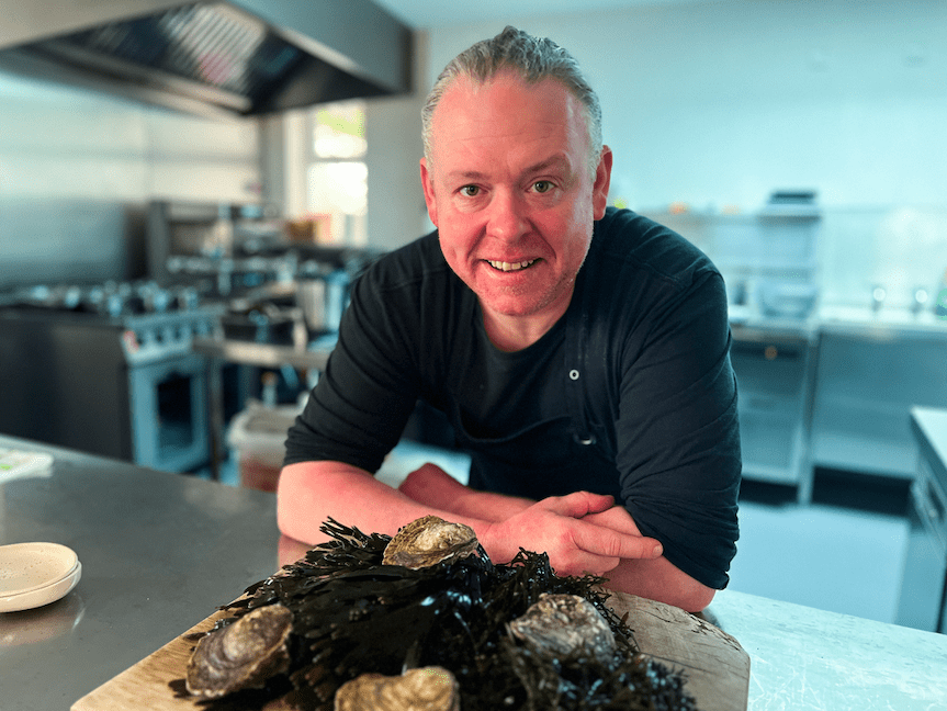 Narberth chef shares joy at winning a Michelin Guide Green Star