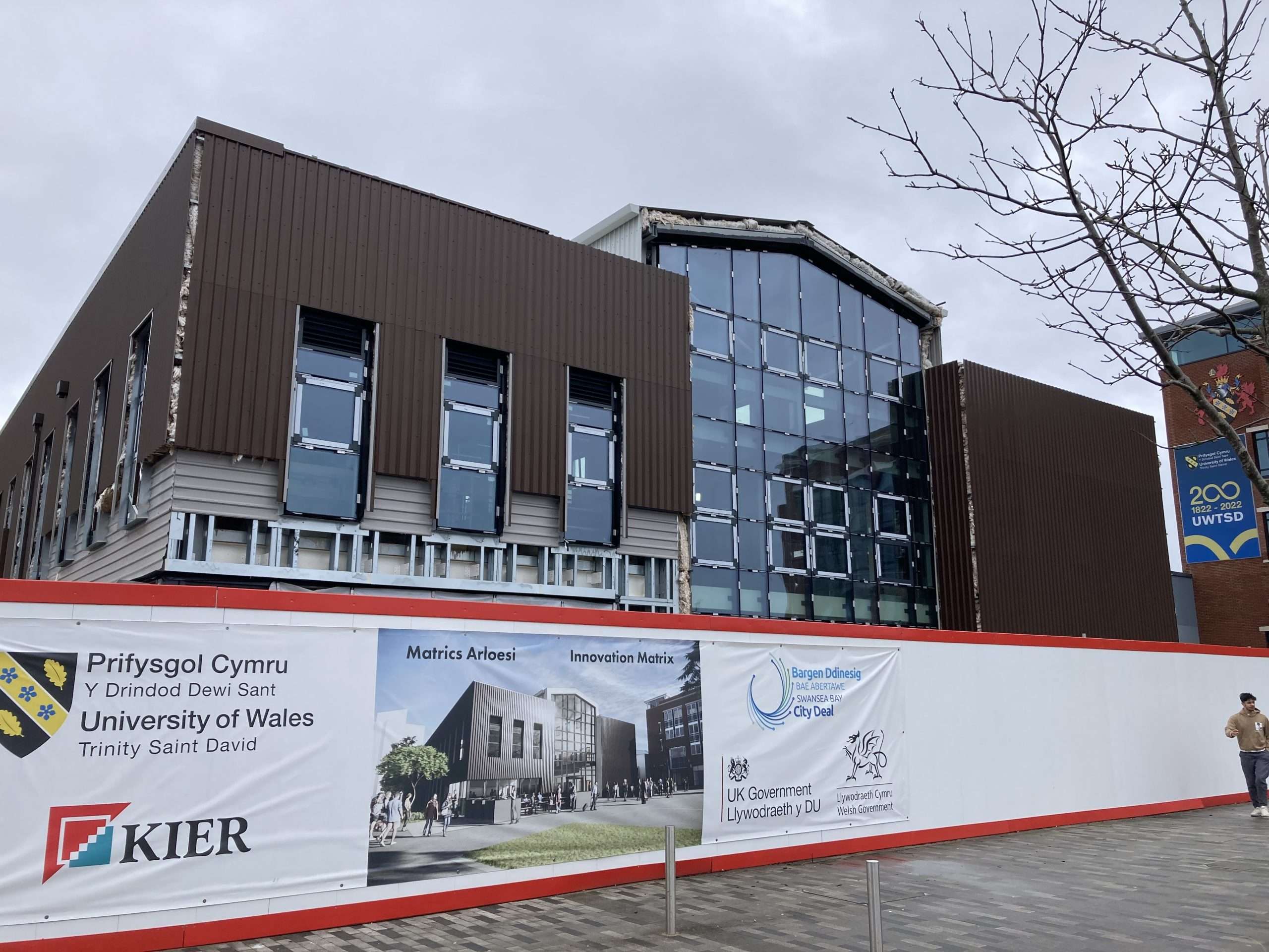 Completion of new office building in Swansea expected by June