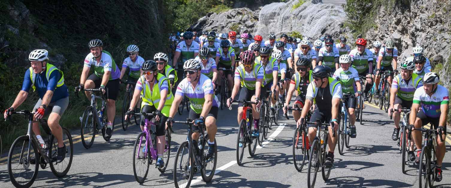 Jiffy joins forces with charities to help tackle cancer with another epic bike ride