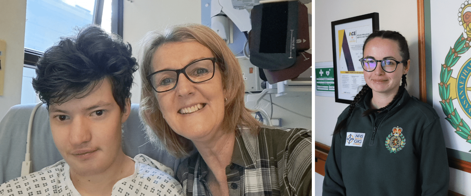 Mother thanks Welsh Ambulance for life-saving response to son’s cardiac arrest