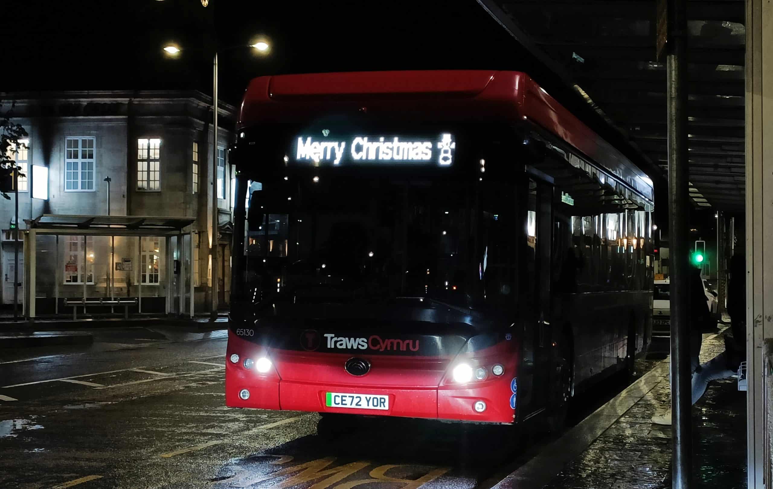£1 Evening Fare for select TawsCymru Bus Routes