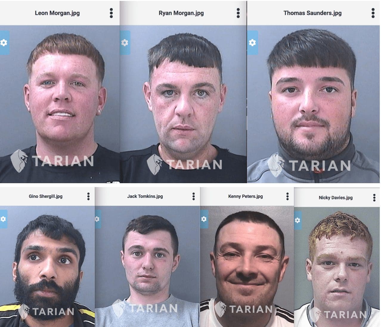 Seven men jailed after being convicted of conspiracy to supply cocaine