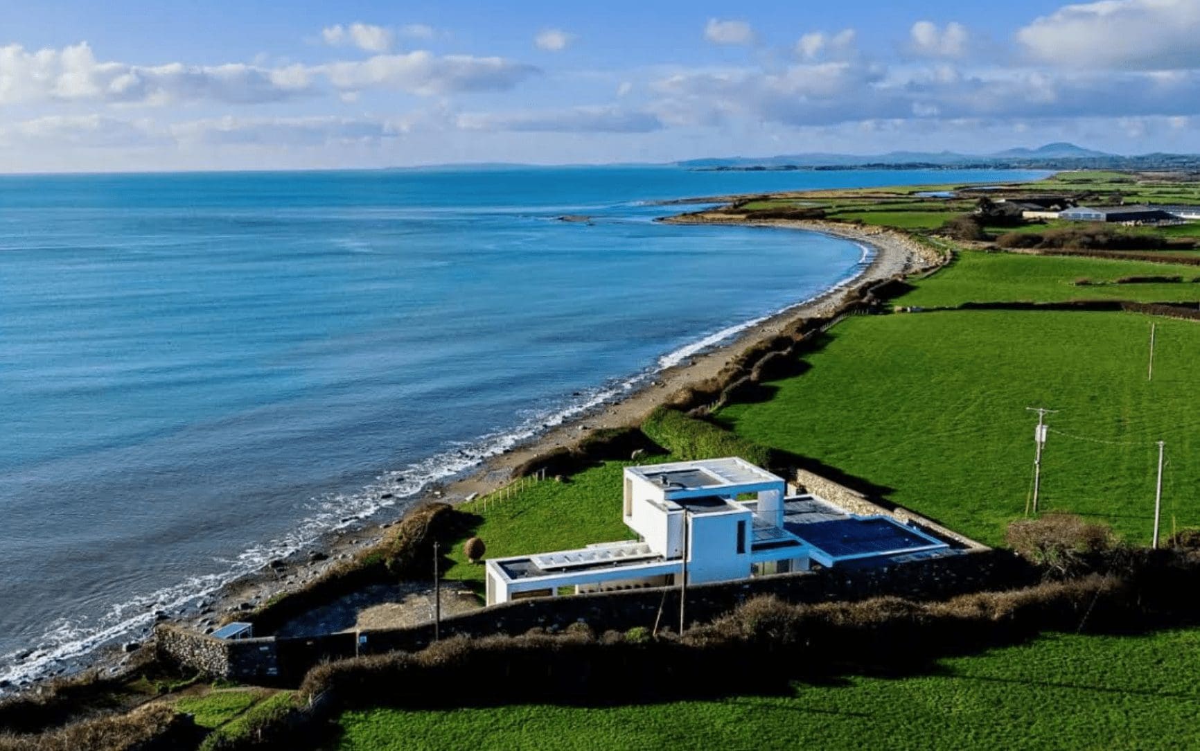 Landslide puts award-winning clifftop house at risk